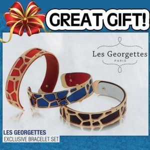 NEW Bracelet set by Les Georgettes 6 colors bands